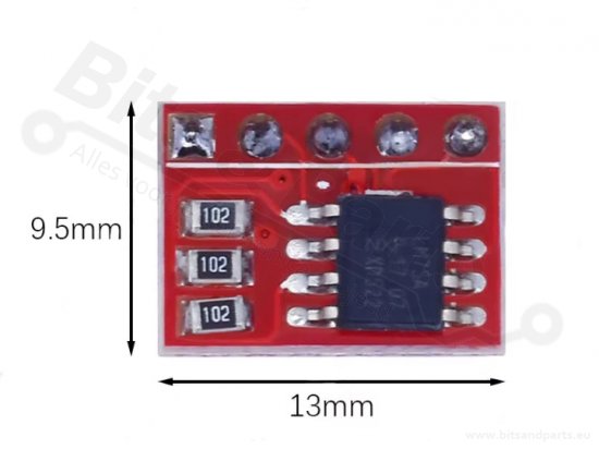 Temperature sensor I2C LM75A for Raspberry Pi